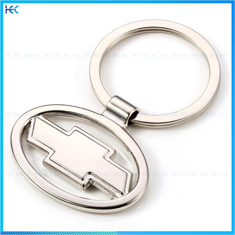 Móc Khóa Hình Logo Xe Hơi Chevrolet Bằng Thép Không Gỉ