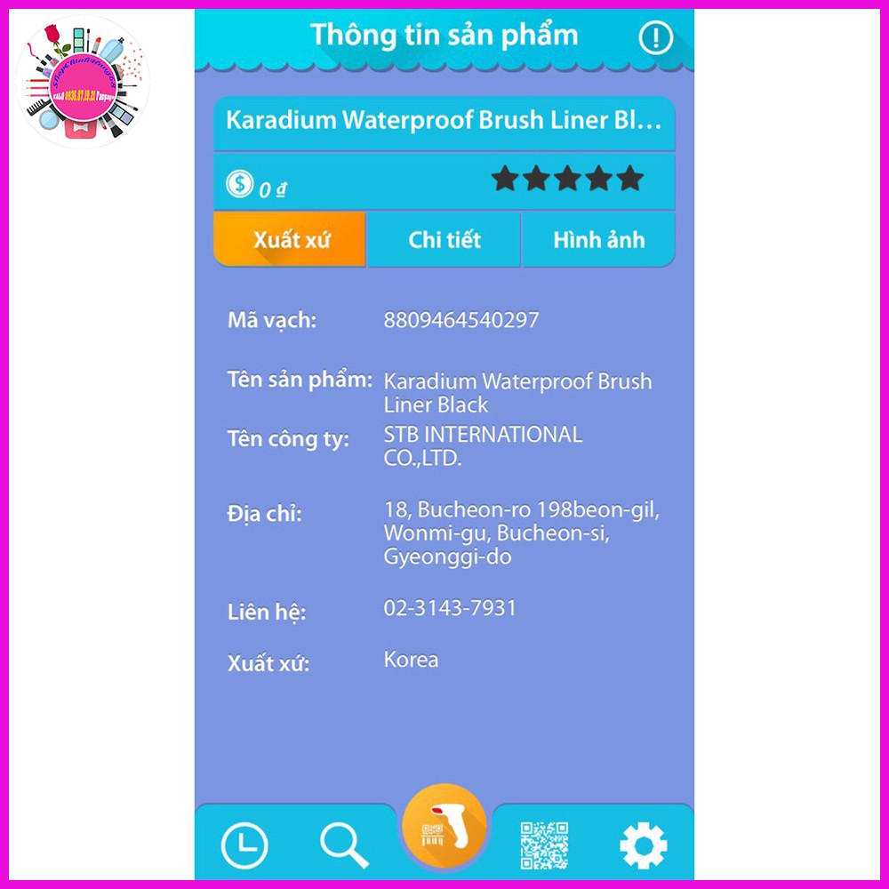 BÚT DẠ KẺ MẮT NƯỚC KARADIUM HÀN QUỐC | BigBuy360 - bigbuy360.vn