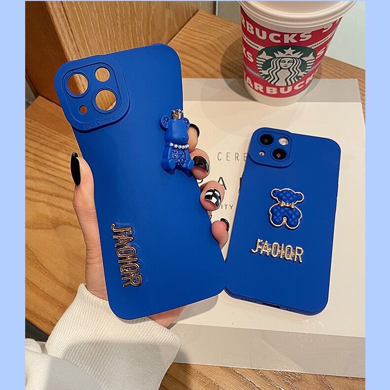 Ốp Điện Thoại Màu Xanh Dương Sang Trọng Cho Realme 8 5G Pro C12 C15 C25 C25S C21y C21 C25y C11 C20 2021 5 5I C3 6I 8i 9i