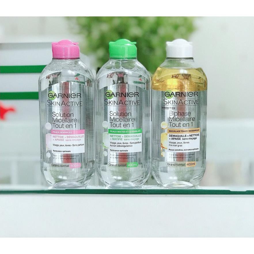 Nước tẩy trang Garnier Skinactive Micellar Cleansing Water