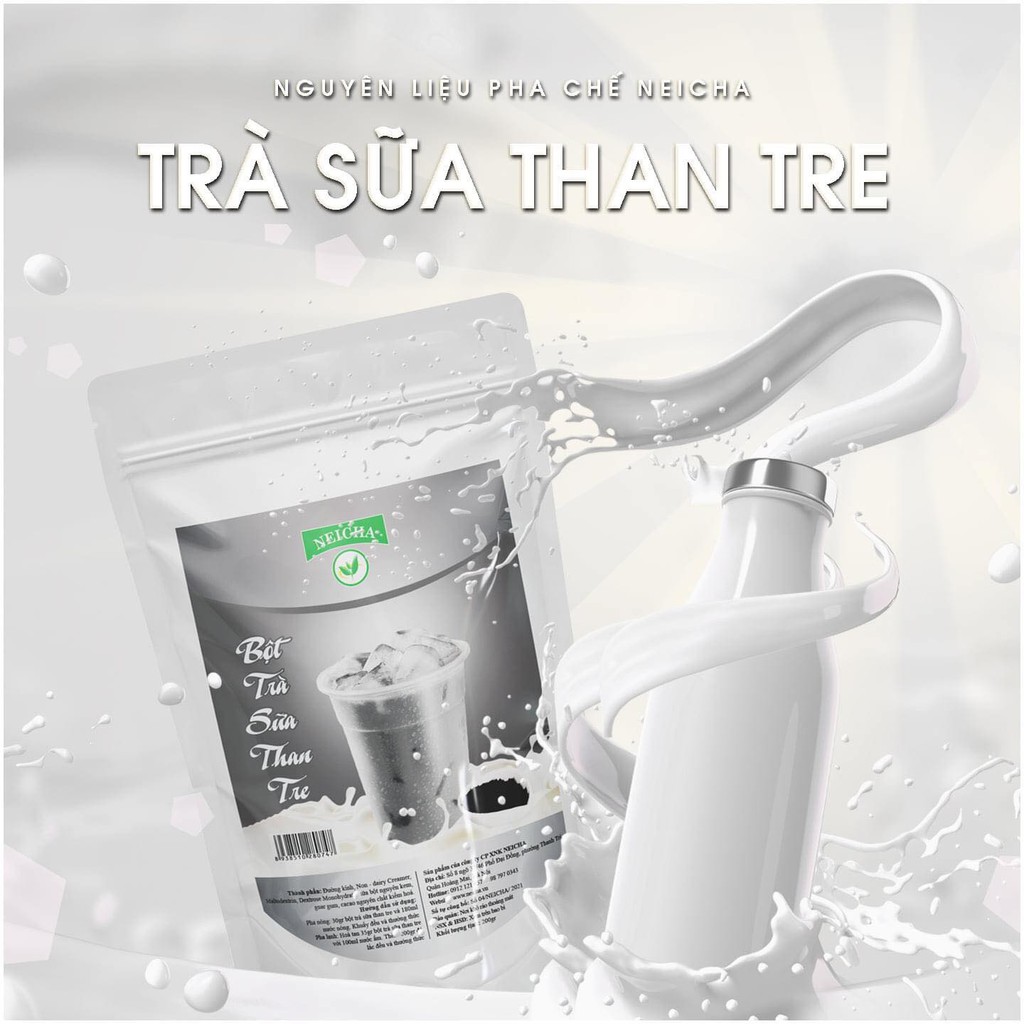 Bột Trà Sữa Than Tre Neicha Pha Sẵn (200gr)