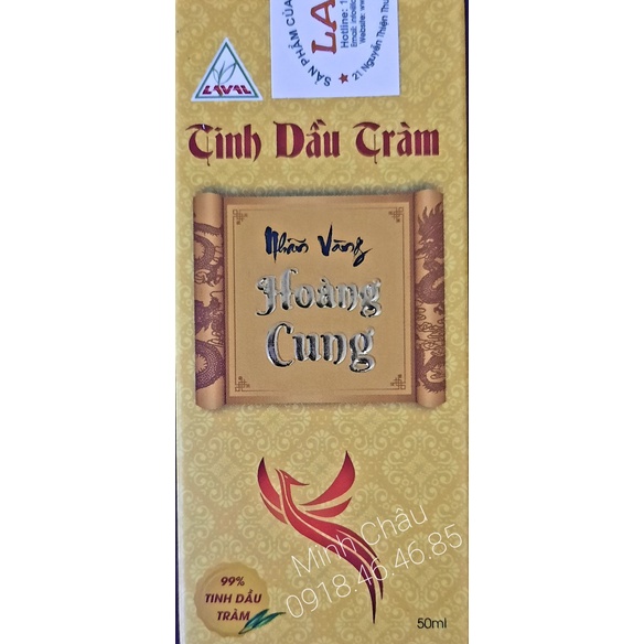 Tinh dầu tràm nhãn vàng Hoàng Cung