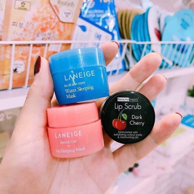 BỘ DƯỠNG MÔI VÀ MẶT NẠ NGỦ