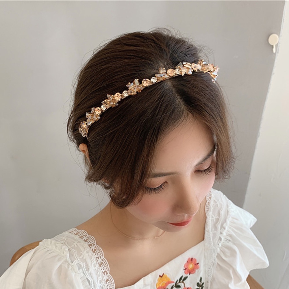 Cài tóc hợp kim nhiều màu sắc lấp lánh sang trọng cho cô dâu