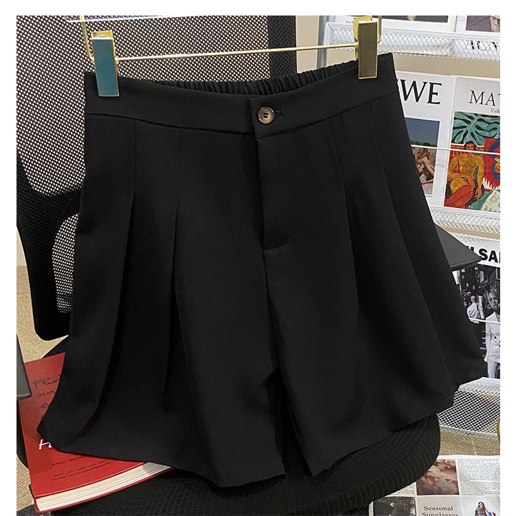 Quần Short Nữ Ly Phồng, Giả Váy, Chun Sau lưng, Vải Tuyết Mưa, Có bigsize 90KG, Thoái Mái, Tiện dụng, thời trang