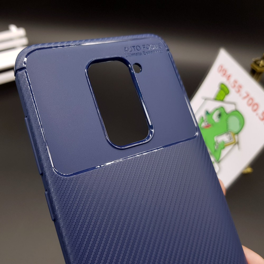 [Ảnh Thật] Ốp Lưng Xiaomi Redmi Note 9 AutoFocus Vân 3D Carbon Chống Sốc