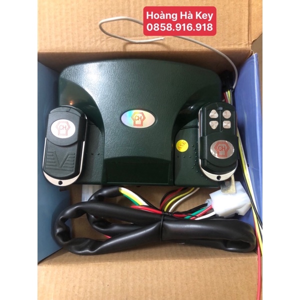 Bộ Hộp Điều Khiển Cửa Cuốn CH Xanh 365 mhz Mã Nhảy Loại Xịn