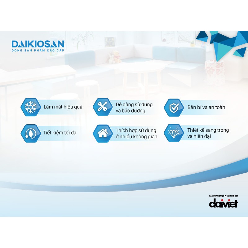 Quạt điều hòa hơi nước Daikio DKA - 05000A