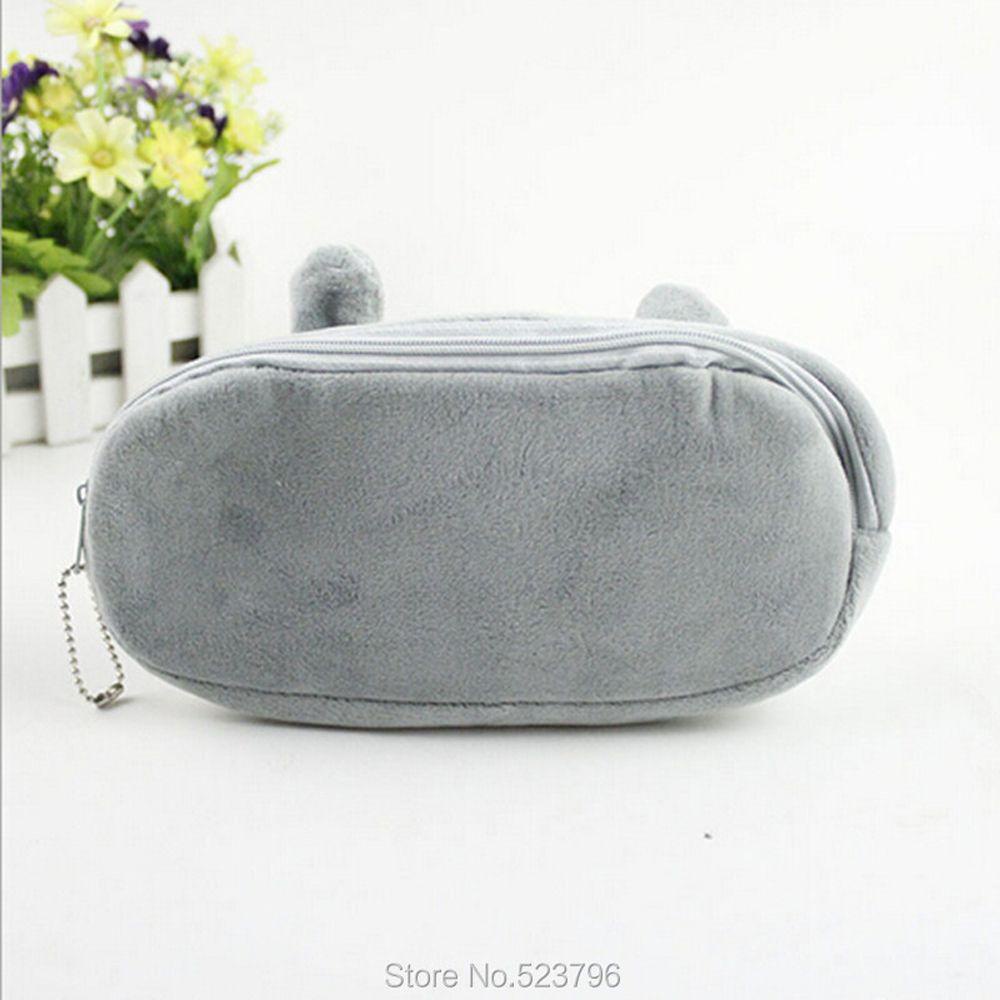 Túi Đựng Bút / Tiền Xu / Mỹ Phẩm In Hình Totoro Hoạt Hình Dễ Thương Sức Chứa Lớn REBUY1