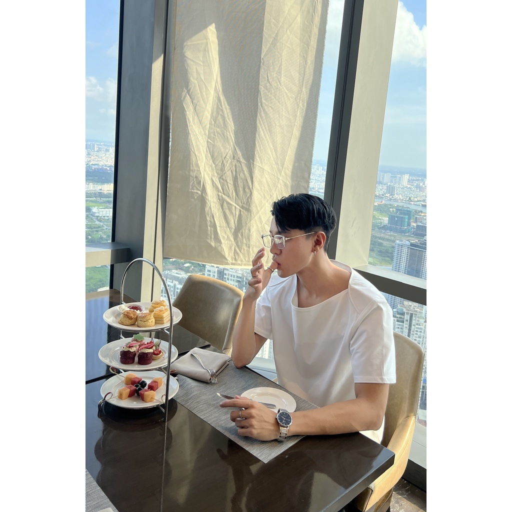 ÁO PHÔNG NAM CÓ ĐỘN VAI KIỂU HÀN QUỐC - YUNN TEE