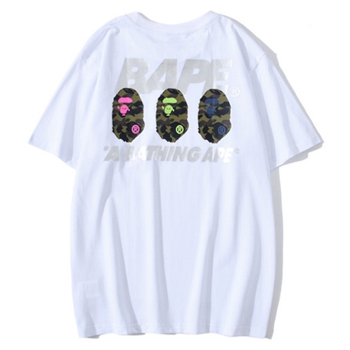 Mới Áo Thun Ngắn Tay In Họa Tiết Rằn Ri Cho Nam Và Nữ