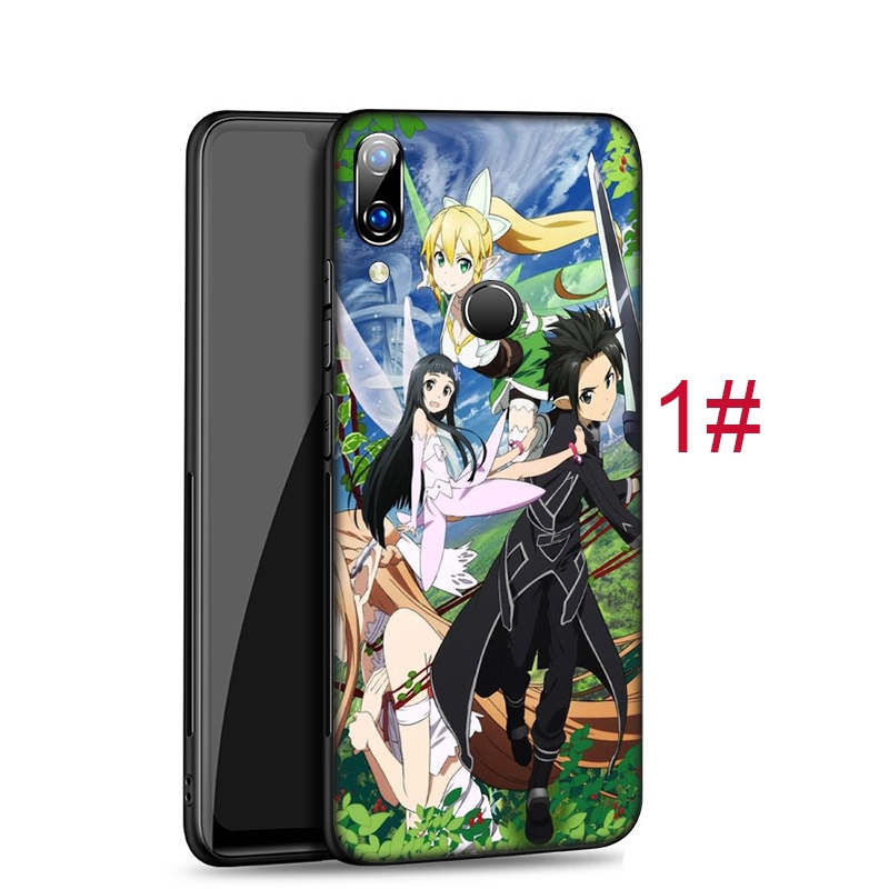 Ốp điện thoại silicon họa tiết Sword Art Online YX172 cho HUAWEI NOVA LITE 3 3I 4 4E 5 5I 5T SMART PRO