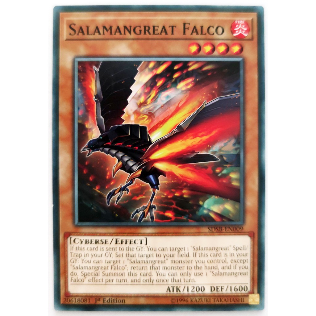 [Thẻ Yugioh] Salamangreat Falco |EN| Common (VRAINS)
