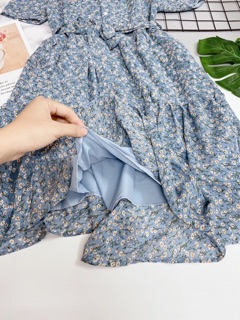 Đầm tầng hoa nhí (ảnh thật)