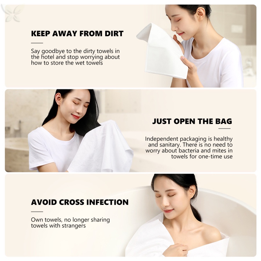Khăn mặt nén vovigo tiện dụng cho spa/ du lịch