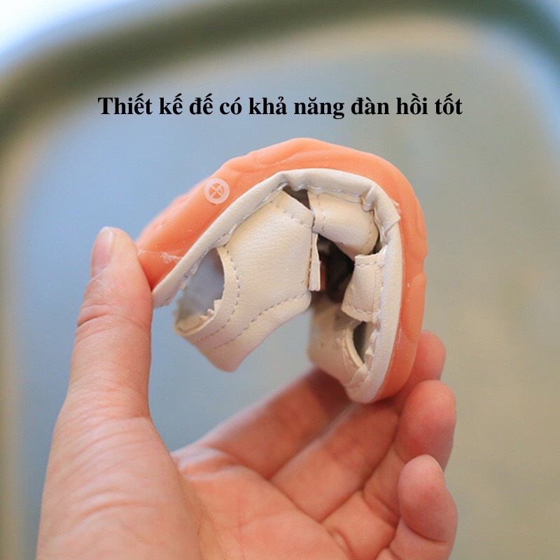 Dép tập đi cho bé trai gái có tiếng kêu Chubby Store, giày tập đi dành cho bé sơ sinh từ 6 tháng đến 2 tuổi đế mềm