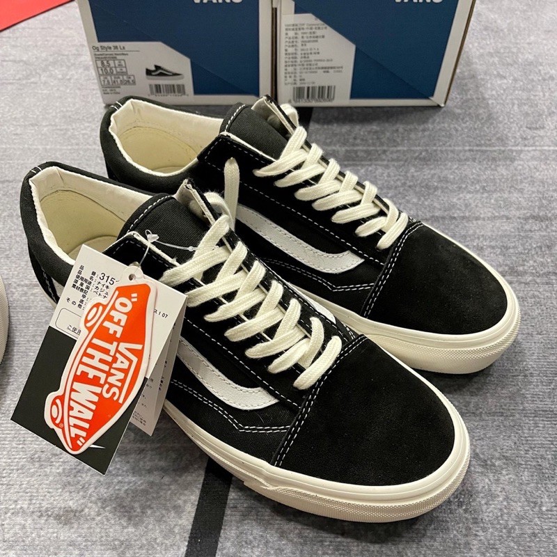 Giày vans vault old skool, giày van đen thấp cổ 11 bản Trung [full bill box ]