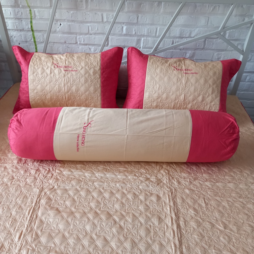 Bộ chăn ga gối cao cấp Sông Hồng