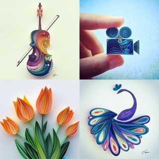 Giấy sợi quilling Combo 70 màu
