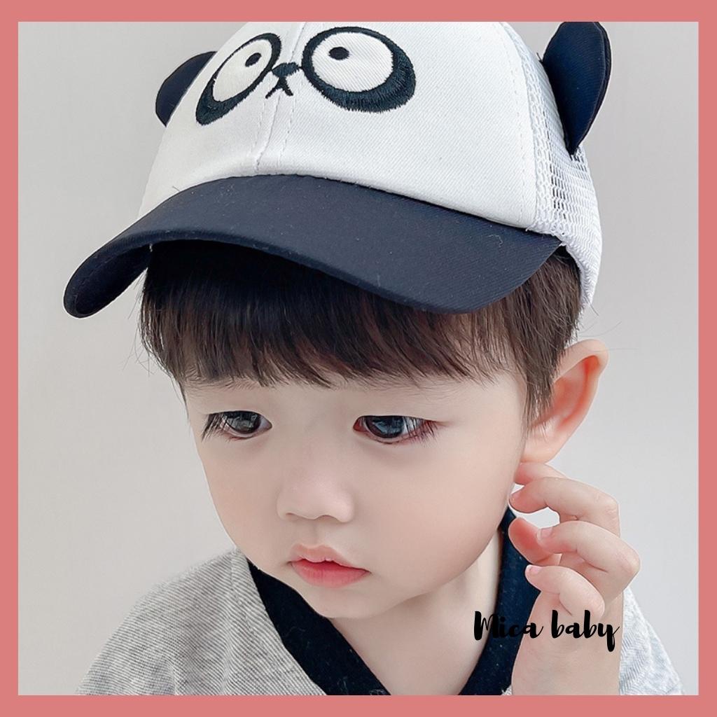 Mũ lưỡi trai hình thú dễ thương cho bé Mica Baby MH176
