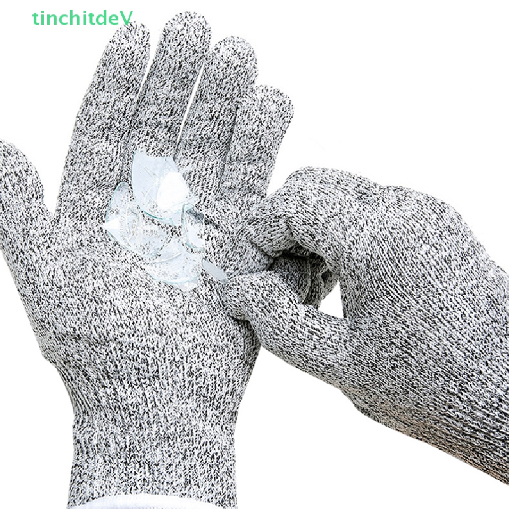 Găng Tay Chống Cắt Thủy Tinh HPPE Level 5 An Toàn Độ Bền Cao