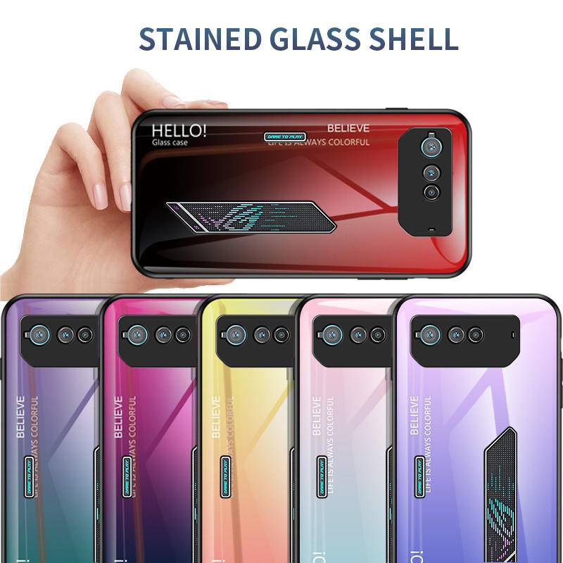 Ốp Lưng Hiệu Ứng Chuyển Màu Nhiều Mẫu Mã Cho Điện Thoại asus rog phone 6 asus rog phone6 rogphone6