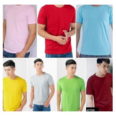 ÁO THUN TRƠN CỔ TRÒN NHIỀU MÀU TAY NGẮN NAM NỮ N8M22