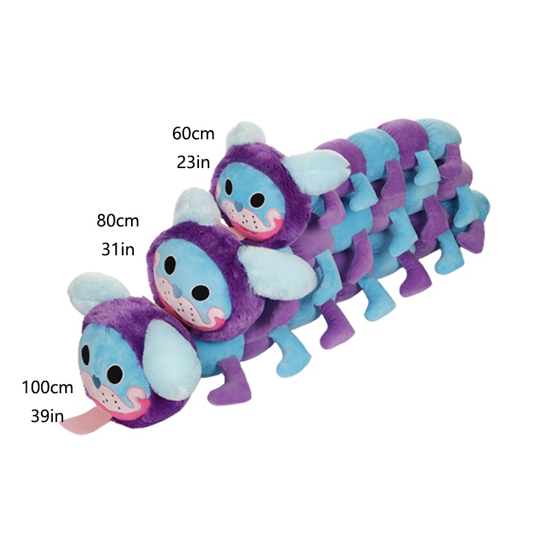 7styles 60cm Poppy Playtime PJ Pug A Pillar Plush Toy Caterpillar Huggy Wuggy Kid Gifts