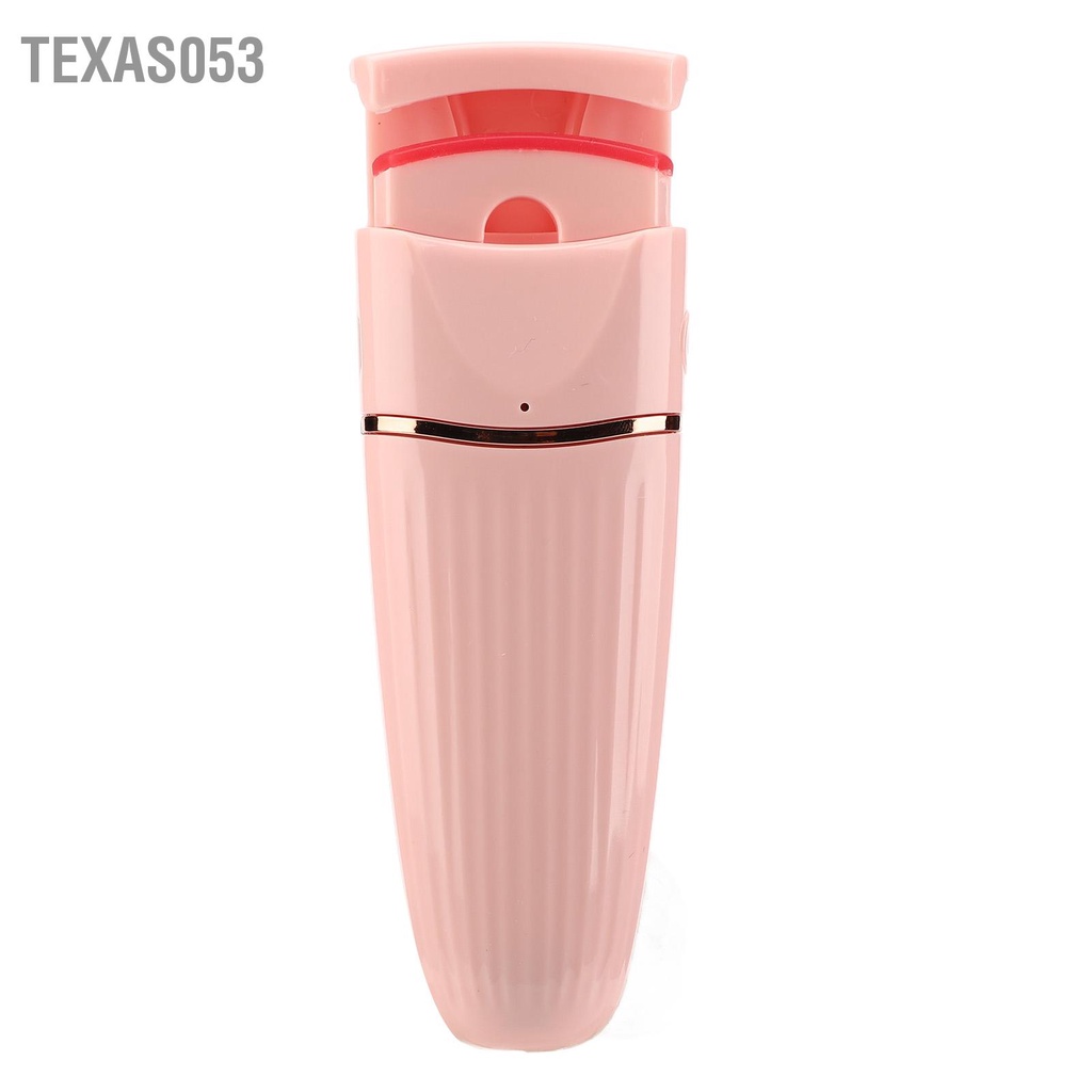 Hàng Sẵn Máy Uốn Lông Mi Bằng Nhiệt cầm tay tiện dụng An toàn USB Sạc hiệu quả lâu dài kích thước nhỏ gọn【Texas053】