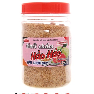 Muối chấm Hảo Hảo tôm chua cay hũ 120g