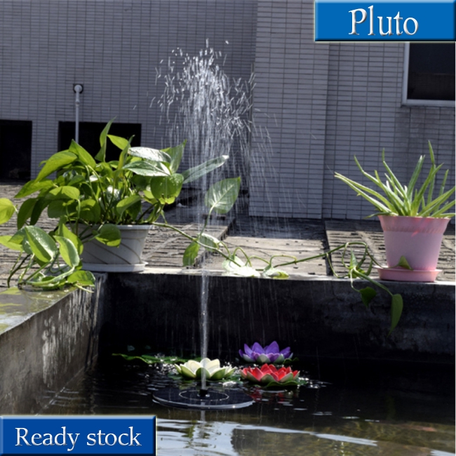 Vòi phun nước mini dùng năng lượng mặt trời