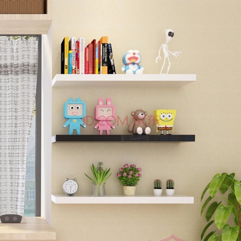 Kệ treo tường 2 thanh dài 60*15cm ( chọn màu )