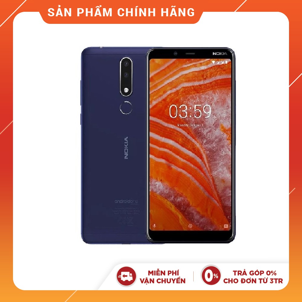 Điện thoại di động Nokia 3.1 Plus - Chính hãng