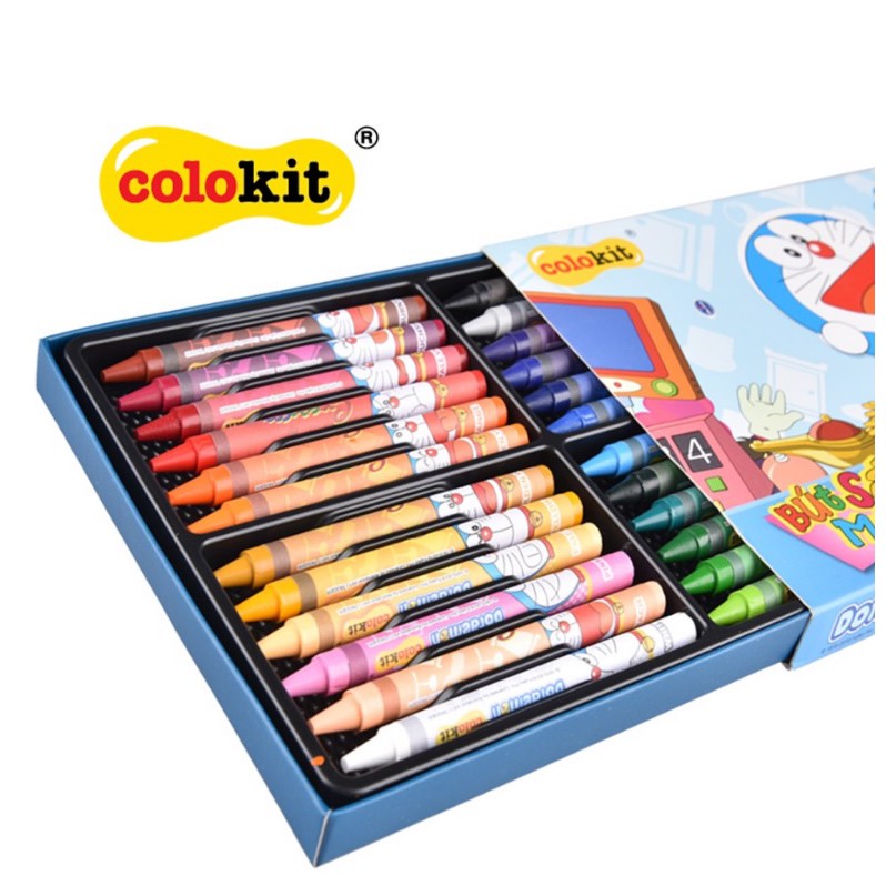 Sáp màu Colokit Doraemon CR-C06/DO
