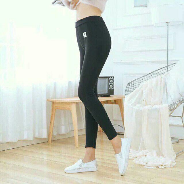 Quần nỉ mèo lót lông nữ - Quần legging nữ chất nỉ lót lông phía trong cực ấp bất chấp ngày đông rét lạnh | BigBuy360 - bigbuy360.vn