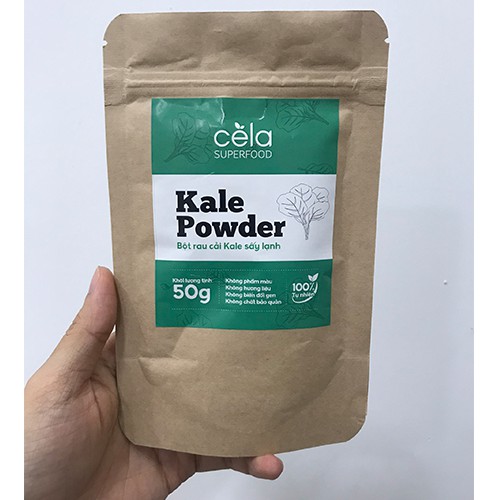 Bột cải kale Cela [BÁN CHẠY], giàu vitamin, khoáng chất hỗ trợ giảm cân, detox-thải độc làm đẹp da vô cùng tiện lợi | BigBuy360 - bigbuy360.vn