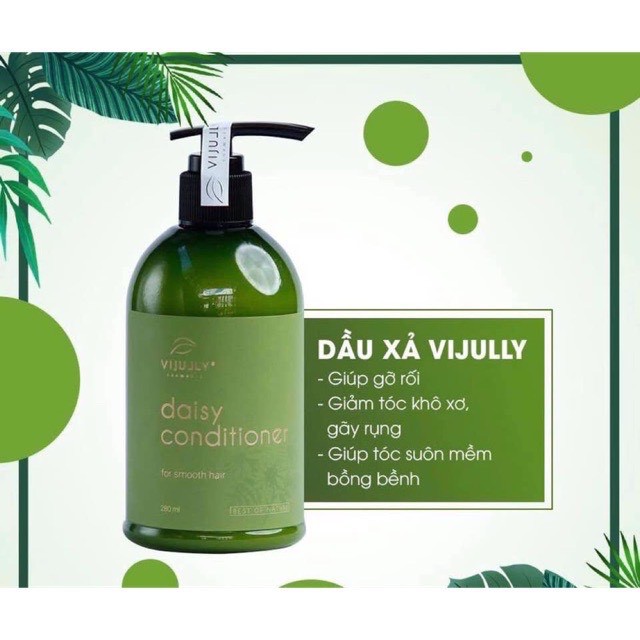 Dầu gội bưởi Vijully Shampoo Pomelo 280ml (Chính hãng 100%), dầu gội vi jully trị hói giảm rụng tóc, vijuly
