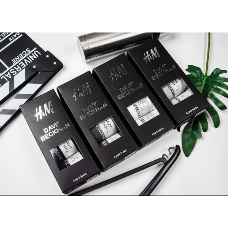 TẤT HM DAVID BECKHAM SIÊU PHẨM HỘP 4 ĐÔI