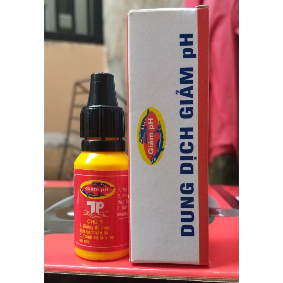 Dung dịch giảm pH THỦY PHƯỚC cho cá cảnh, chai 30ml