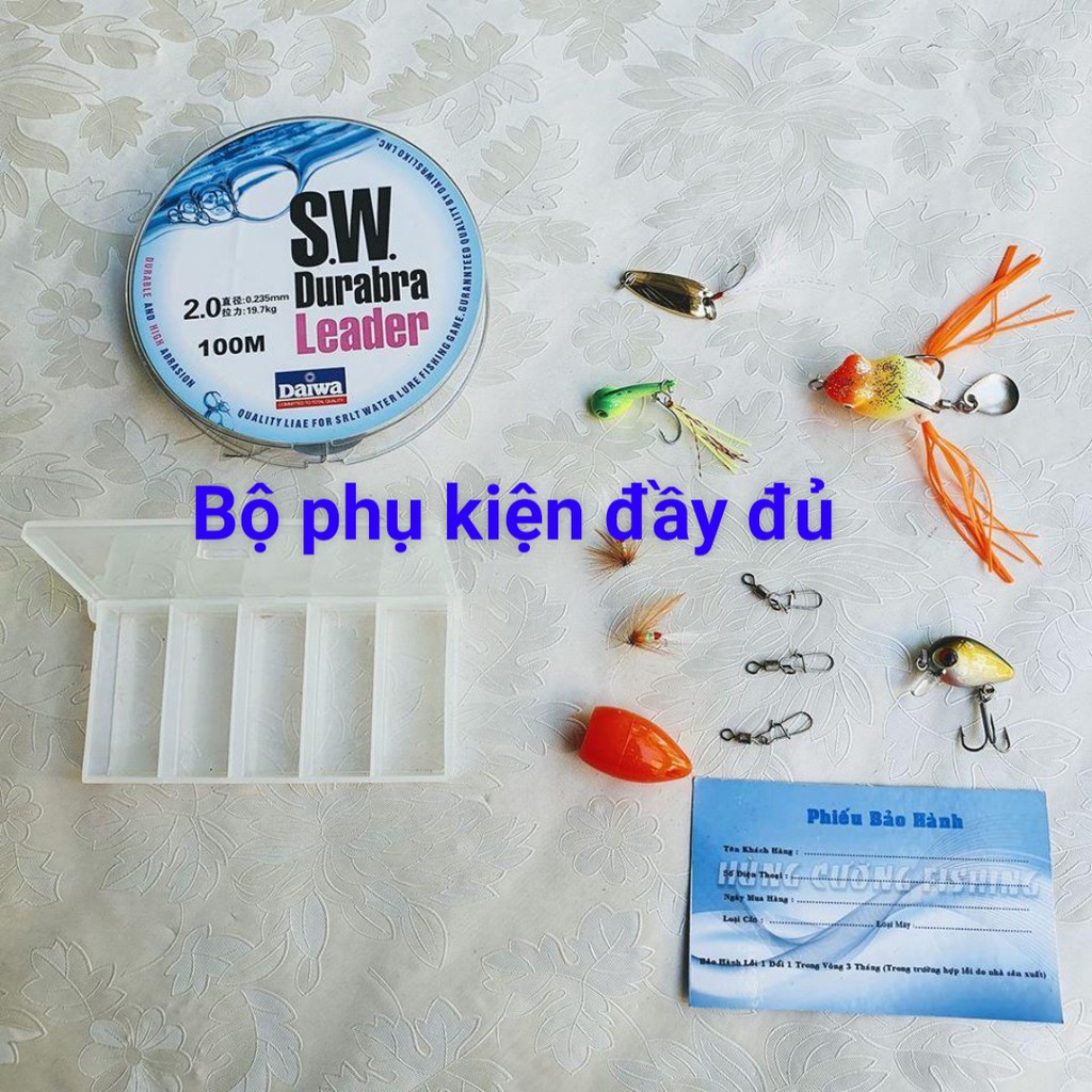 Bộ Cần Lure UL Máy Đứng YMERBOR Hàng Chất Lượng-Hàng Bảo Đảm Bộ Cần Câu Lóc