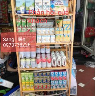Kệ sách, kệ đa năng 5 tầng 50cm làm bằng gỗ tự nhiên