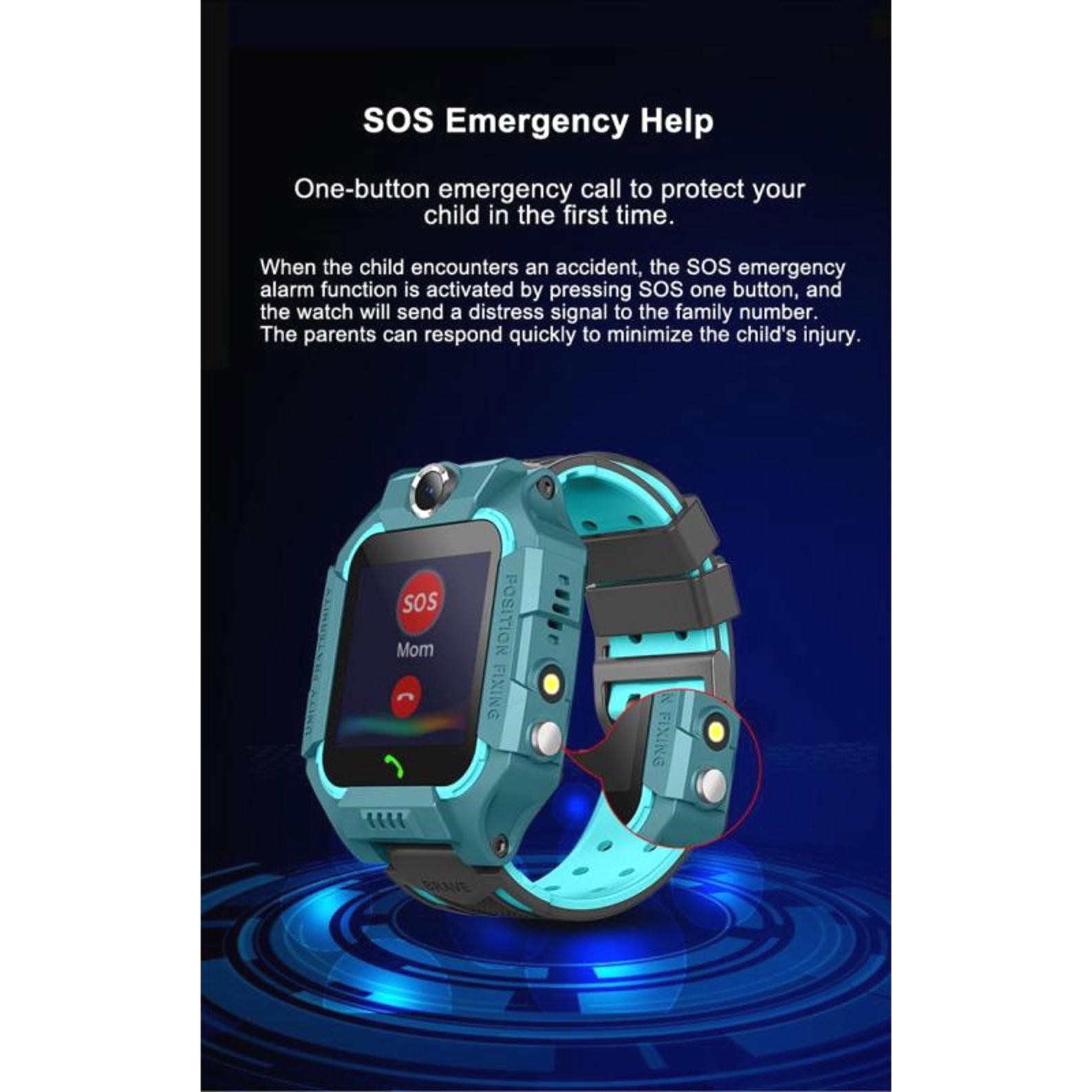 Q19 Swimming Waterproof Kids Smart watch LBS Smartwatches Baby Watch Children SOS Call Location Locator Tracker Anti Lost smart watch jam telefon jam