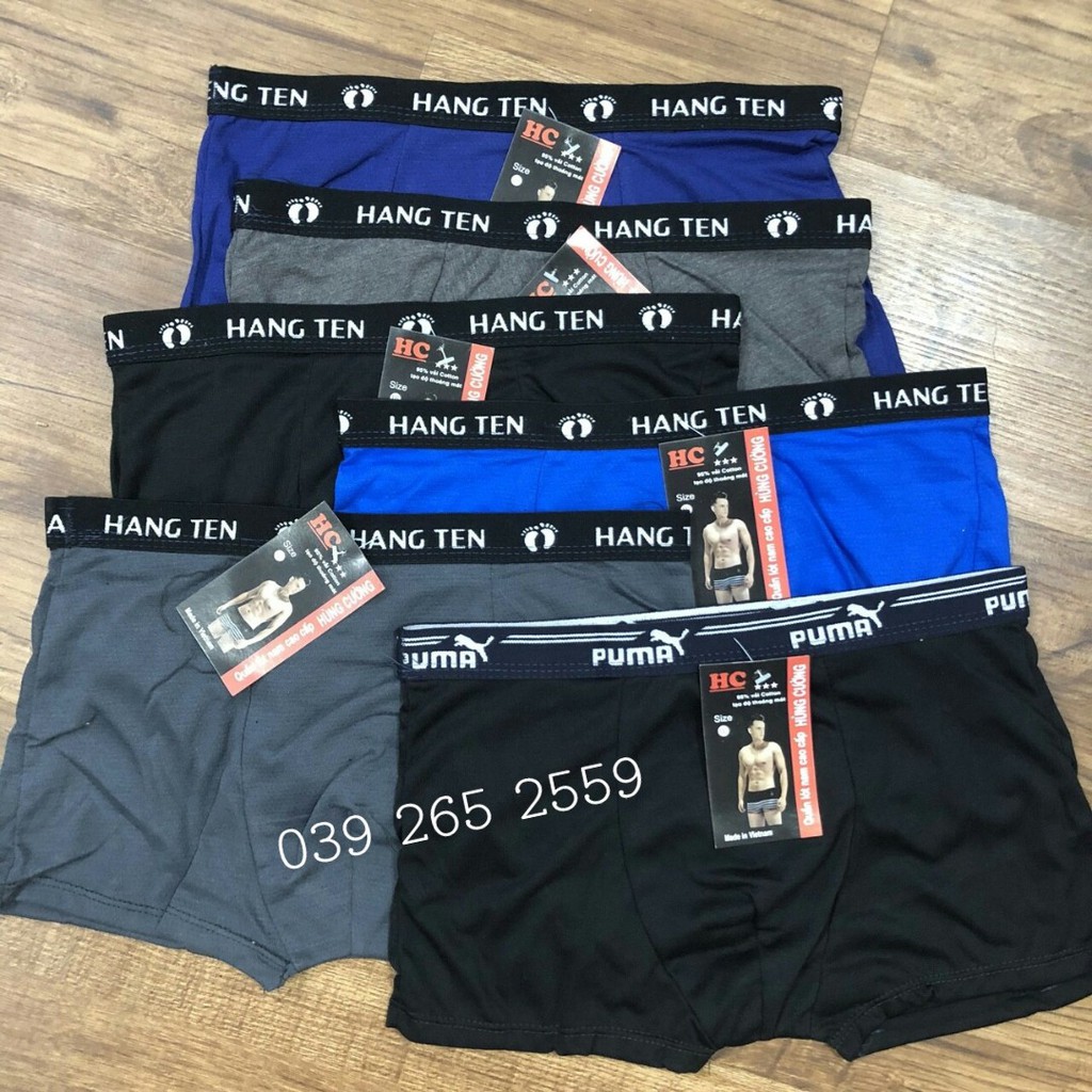 Combo 5 Quần Lót Đùi Nam 254 .