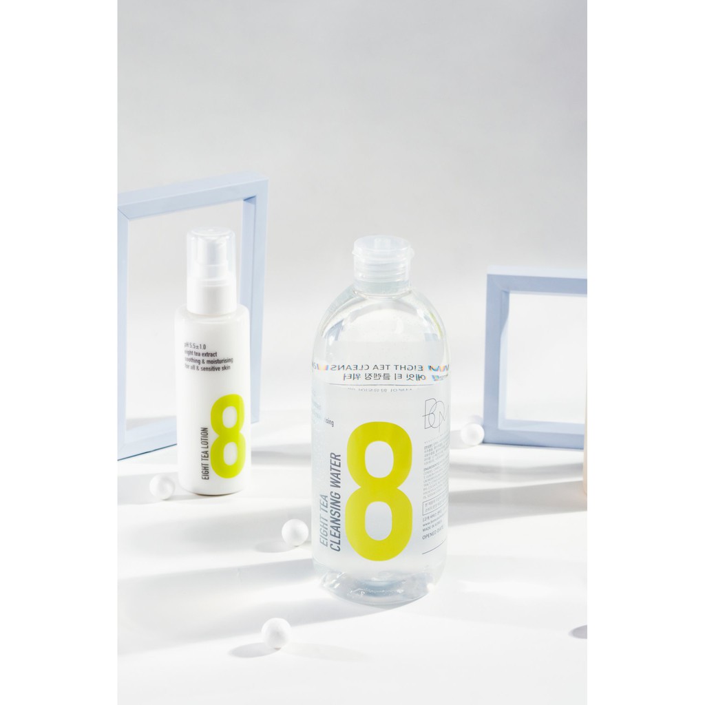 Nước Tẩy Trang Làm Sạch Da Không Chứa Cồn BOM Eight Tea 500ml | BigBuy360 - bigbuy360.vn