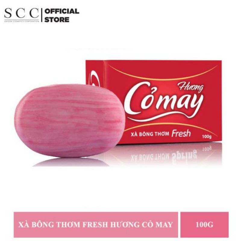 Xà phòng tắm cỏ may 100g