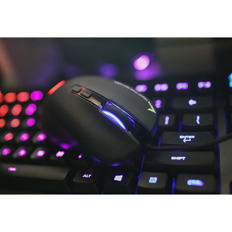 Chuột Fuhlen G90 Pro Led RGB,Chuột gaming giá rẻ nút bấm quang học chuyên chơi game, Bảo hành 24 Tháng