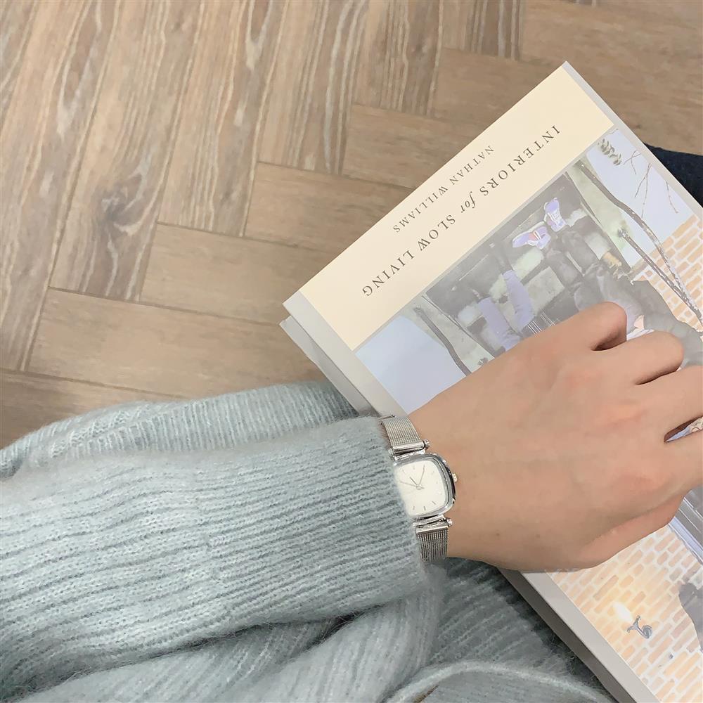 Đồng Hồ Winnerbeautifulladieswatchfemaleretrocoldwinddesign Cỡ Nhỏ Chống Thấm Nước Chất Lượng Cao