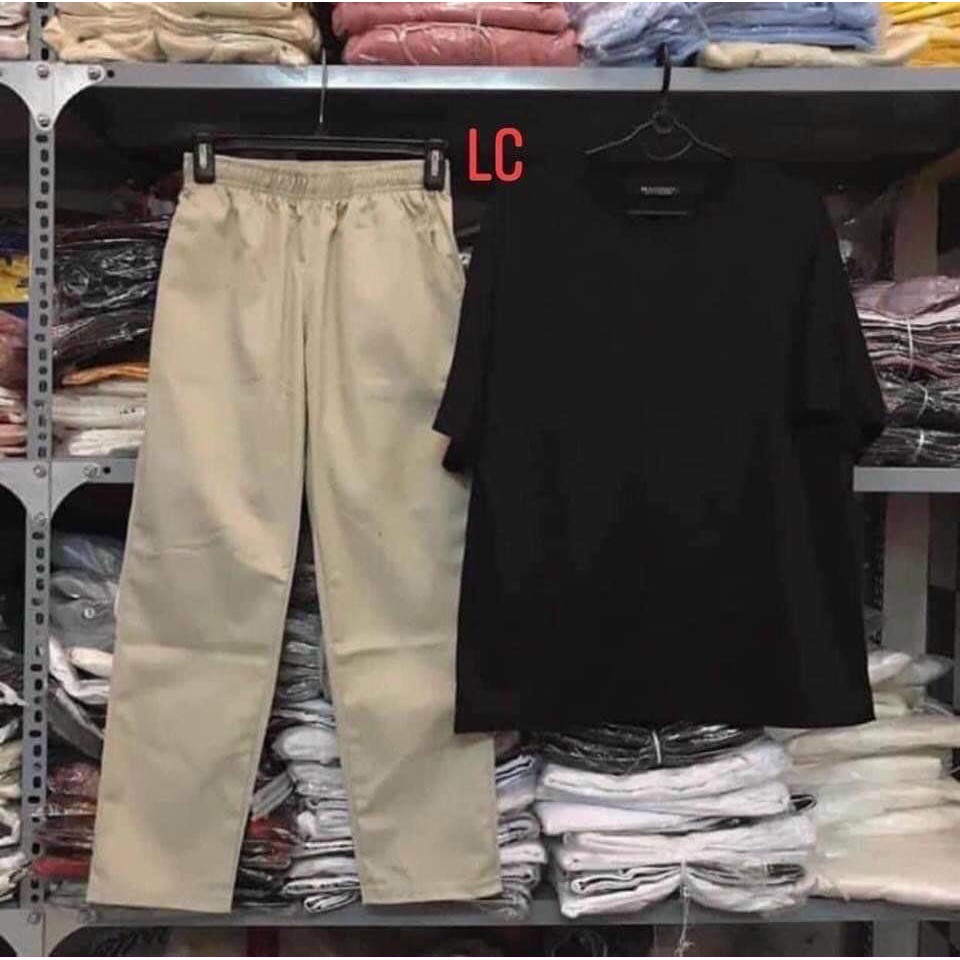 Quần kaki ống suông unisex quần tây mềm mịn thích hợp mặc đi chơi đi học | BigBuy360 - bigbuy360.vn