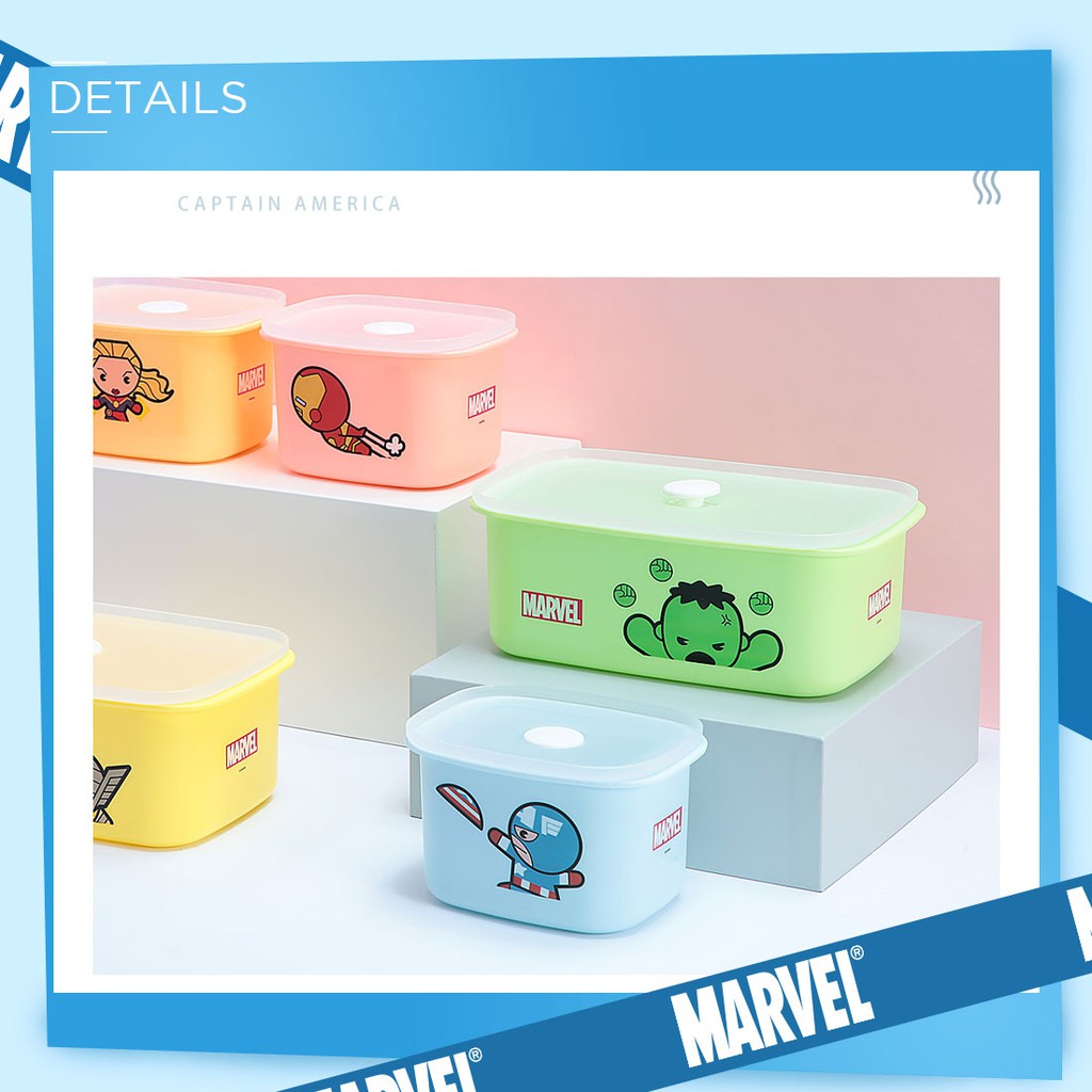 Hộp nhựa bento Miniso in hình Marvel 400ml - Hàng chính hãng | BigBuy360 - bigbuy360.vn