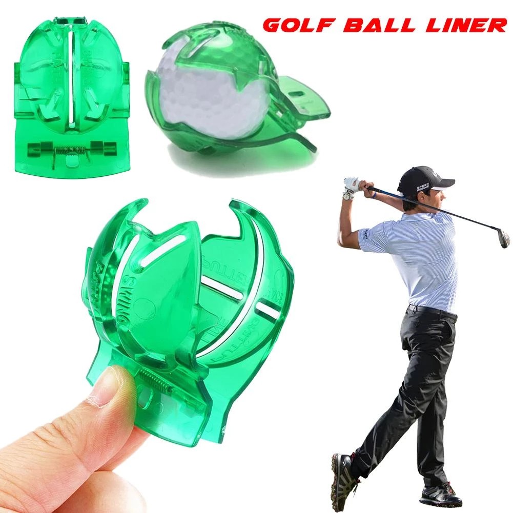 Bút Đánh Dấu Đường Kẻ Bóng Golf Màu Xanh Lá